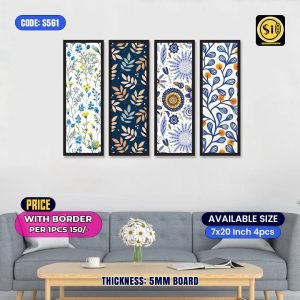 Wall Split Canvas (4 part)-Code561