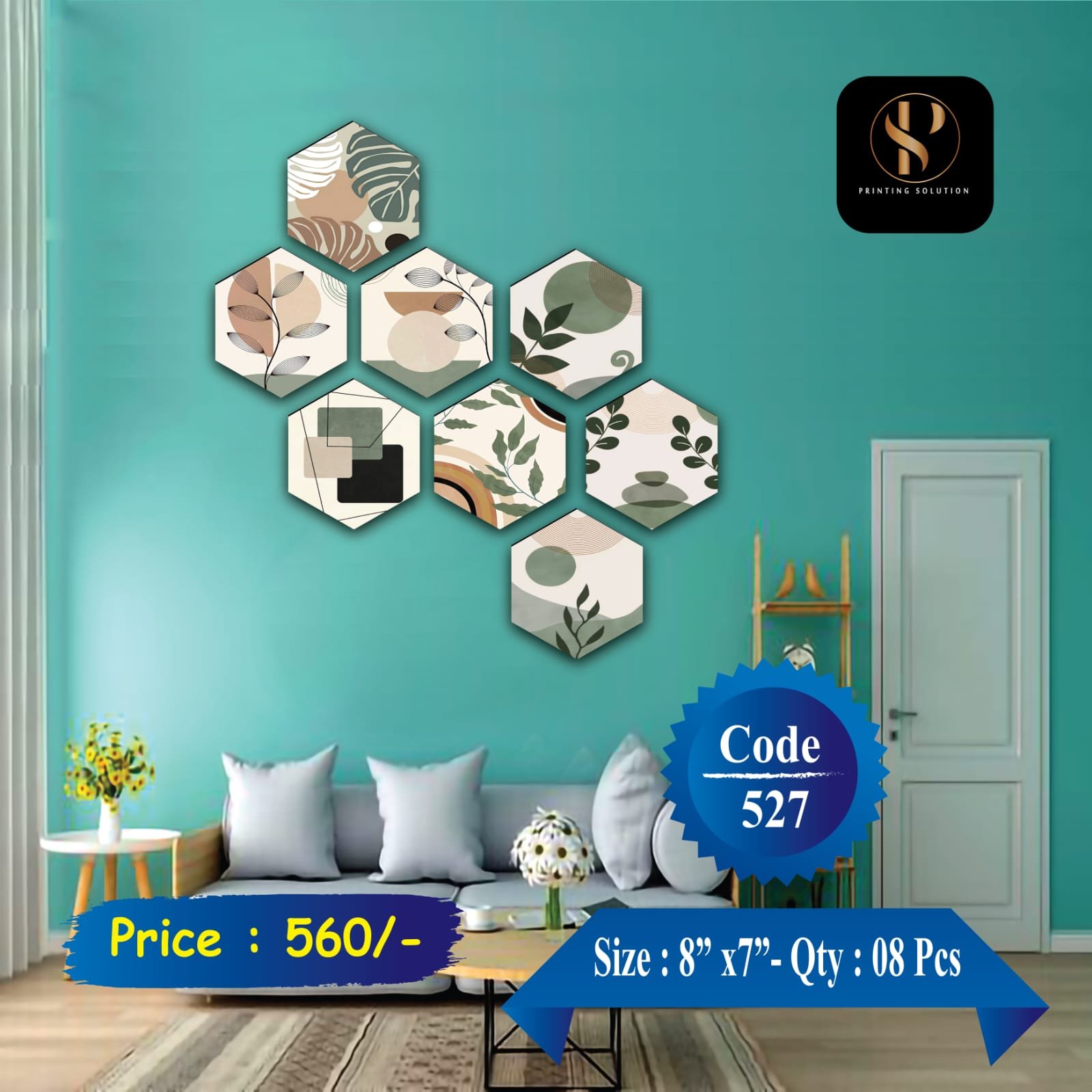 Hexagon code- 527