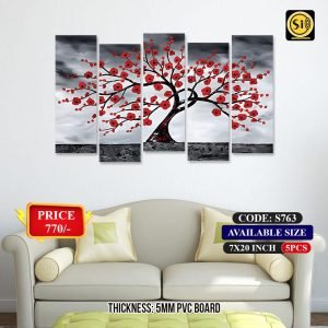 Wall Split Canvas (5 part)-Code S763