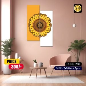Wall Split Canvas (2part)-Code S980